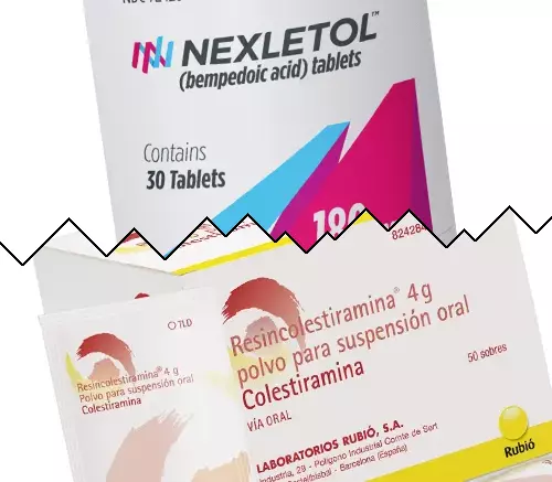 Nexletol vs Colestiramina