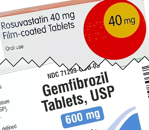 Rosuvastatina vs Gemfibrozil